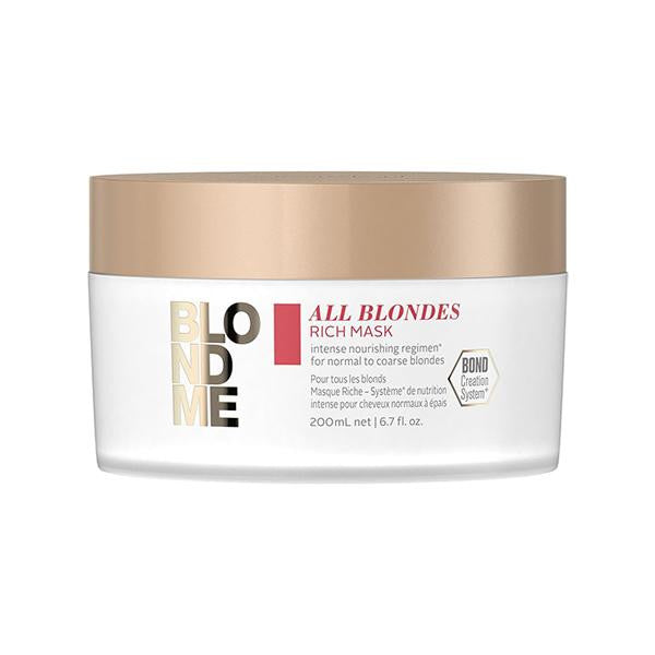 Schwarzkopf- BLONDME CARE- All Blondes Rich Mask