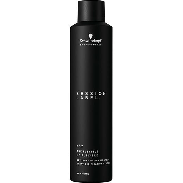 Schwarzkopf- Session Label- The Flexible, Dry Light Hold Hairspray