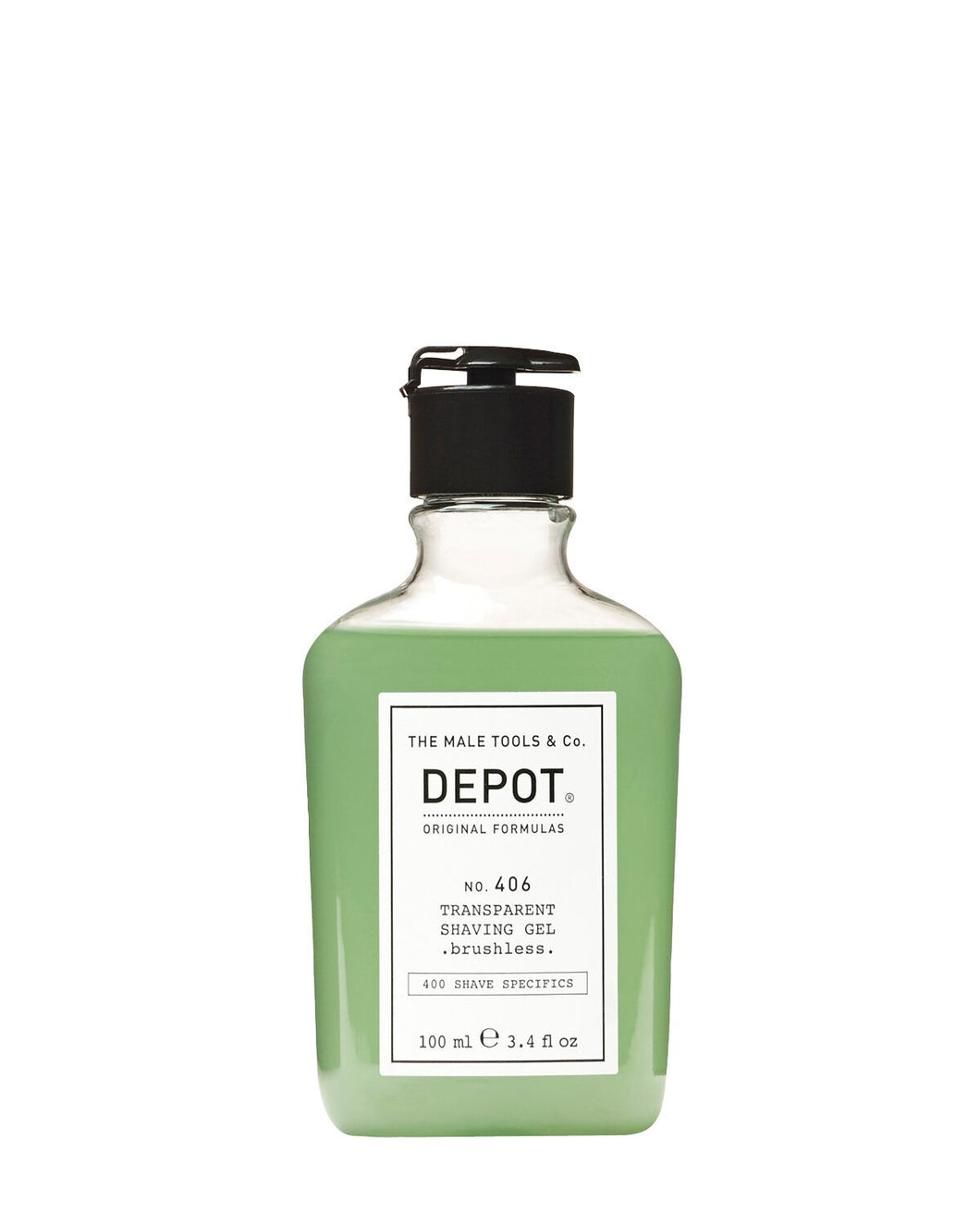 Depot- Transparent Shaving Gel- brushless 406