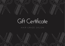 Load image into Gallery viewer, Hair Craze Salon Gift Card

